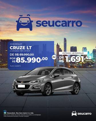 CHEVROLET CRUZE 1.4 TURBO LT 16V FLEX 4P AUTOMÁTICO